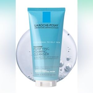 La Roche-Posay Toleriane Face Purifying Foaming Cleanser 200 mL 6.67 floz NEW